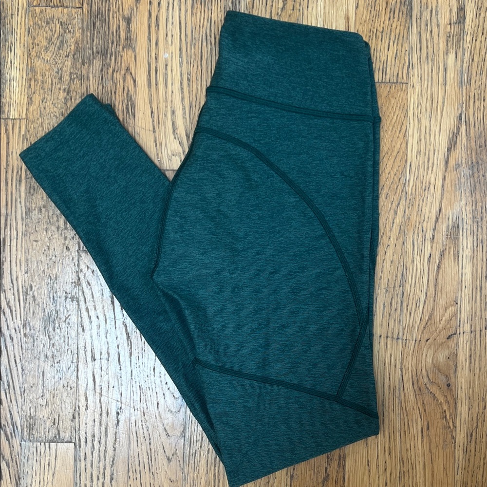 Outdoor Voices Green Performance Leggings
